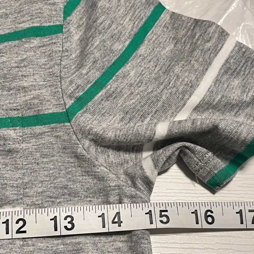 (2) GAP Kids Boys Stripe Cotton T Shirt Lot Sz M (8-9 Y)